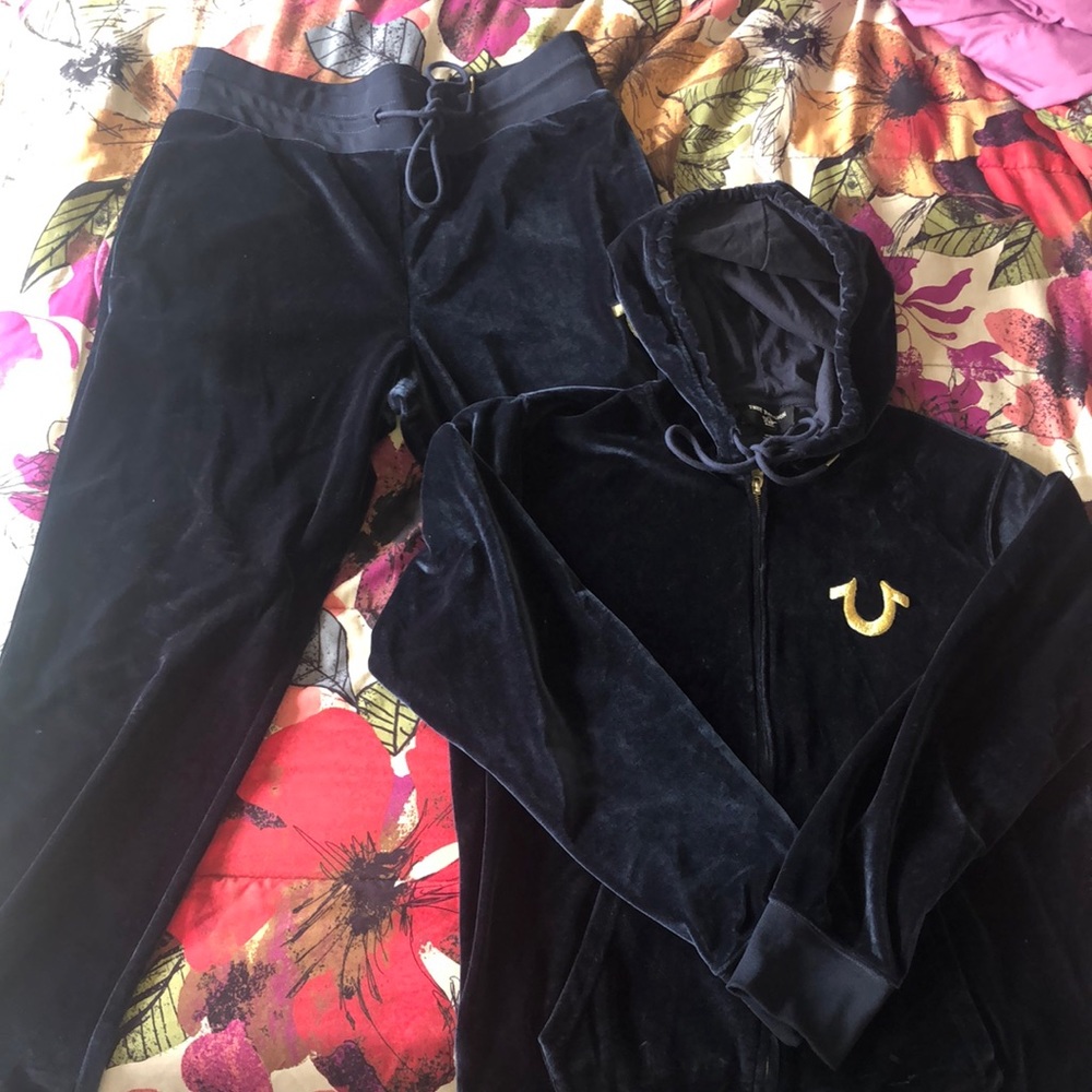 Men’s TRUE RELIGION VELOUR HS Embroidered Fit